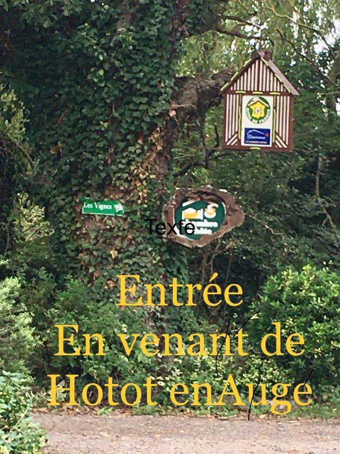 La Ferme Des Vignes Bed & Breakfast Hotot-en-Auge Exterior photo